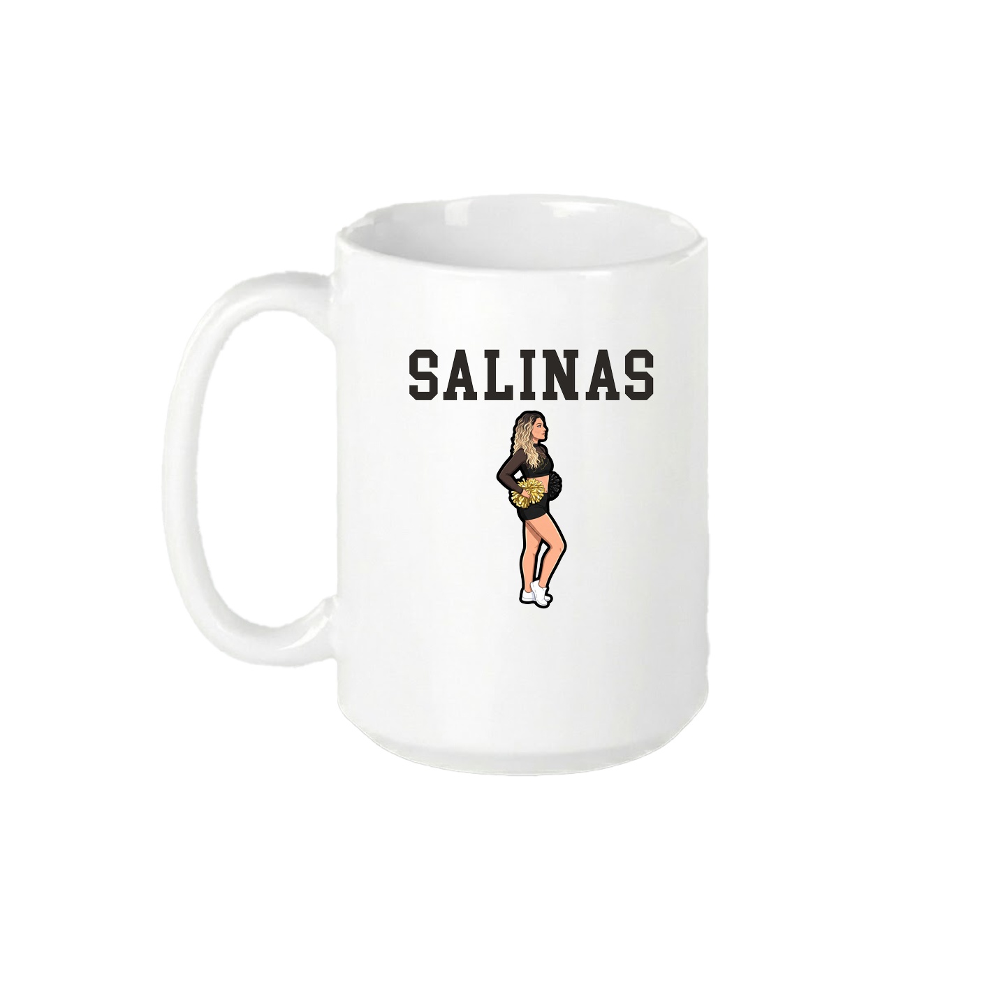 15oz Coffee Mug — Shirsey in White