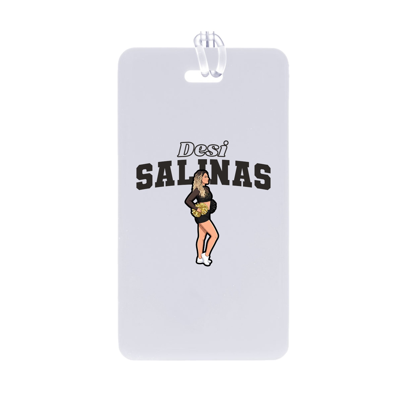 Bag Tag — Name Arch in Classic