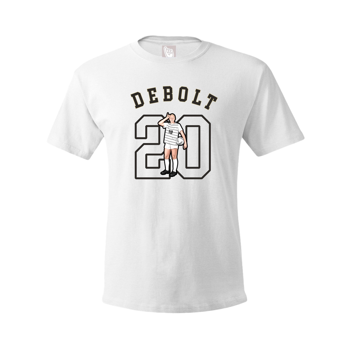 Tee — Shirsey Arch in White