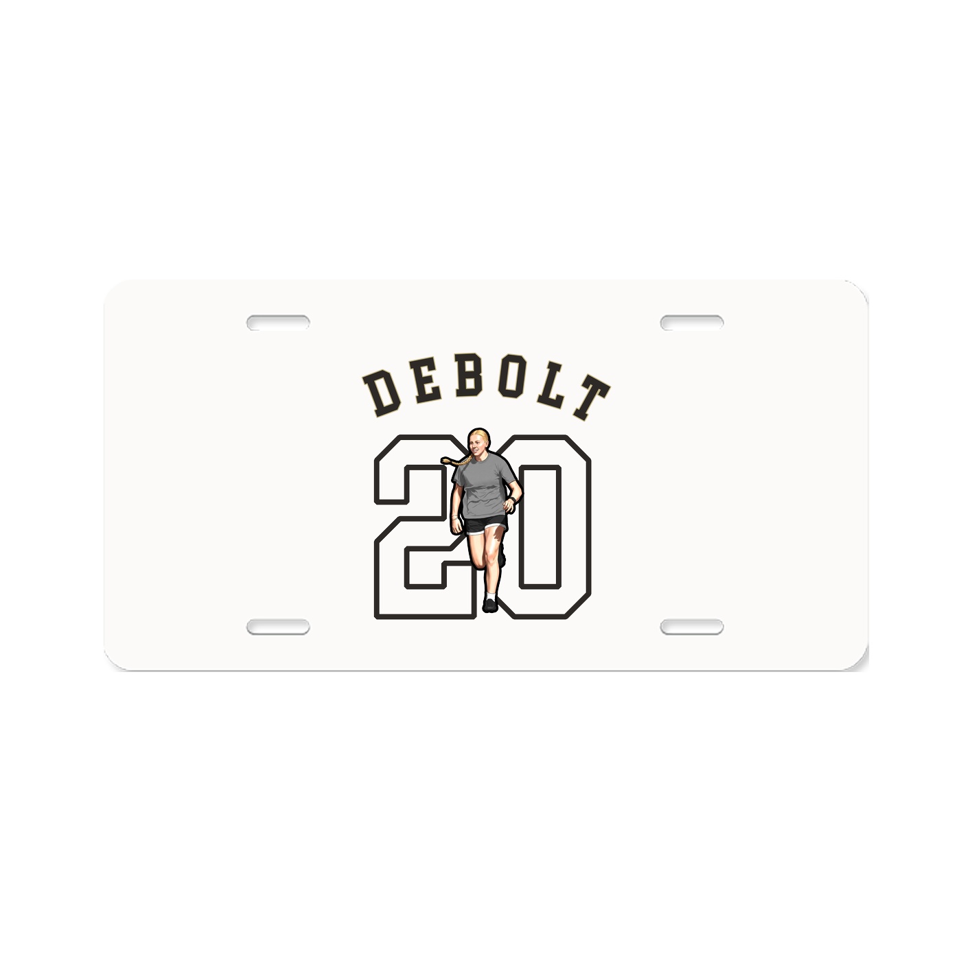 License Plate — Shirsey Arch in Classic