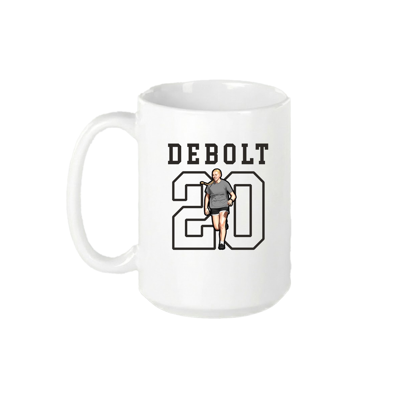 15oz Coffee Mug — Shirsey in White