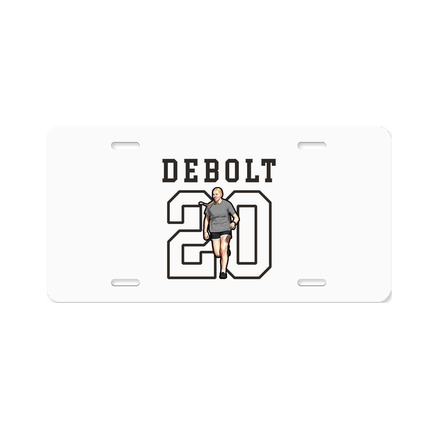 License Plate — Shirsey in Classic