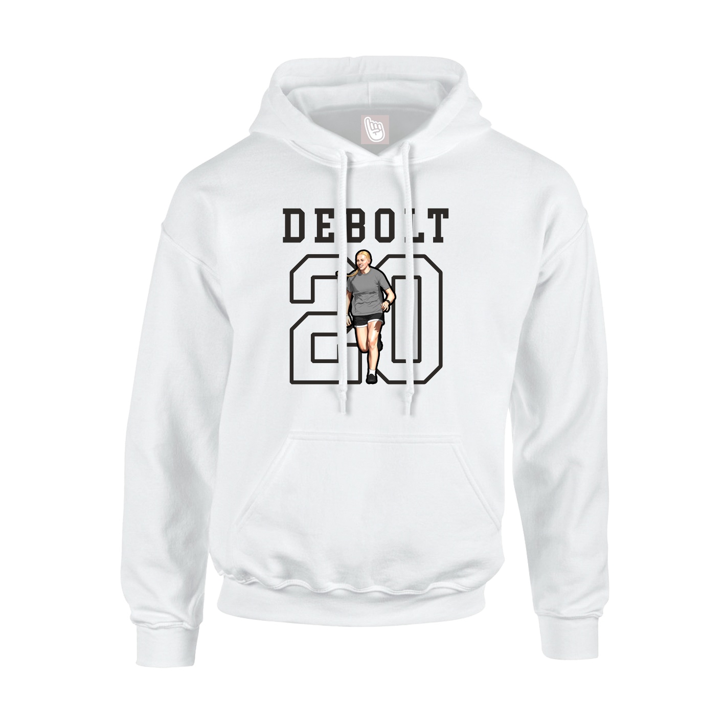 Youth Hoodie — Shirsey in White