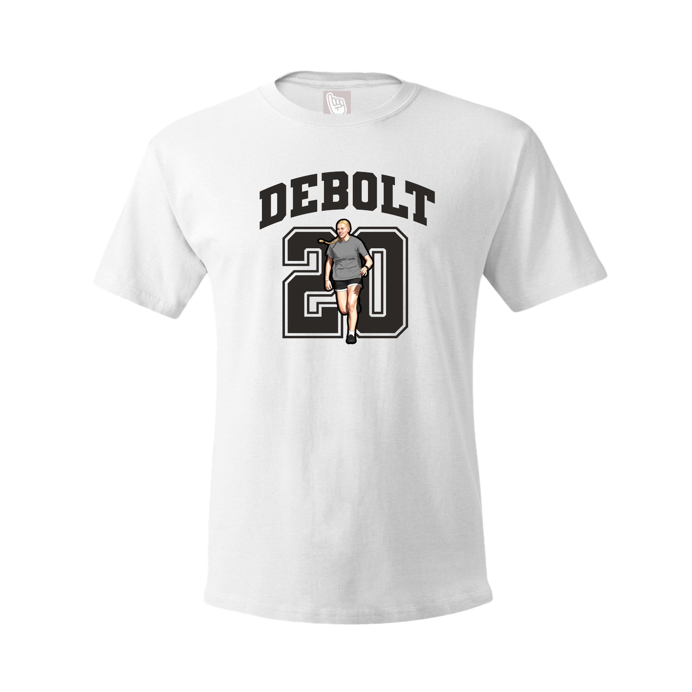 Tee — Number in White