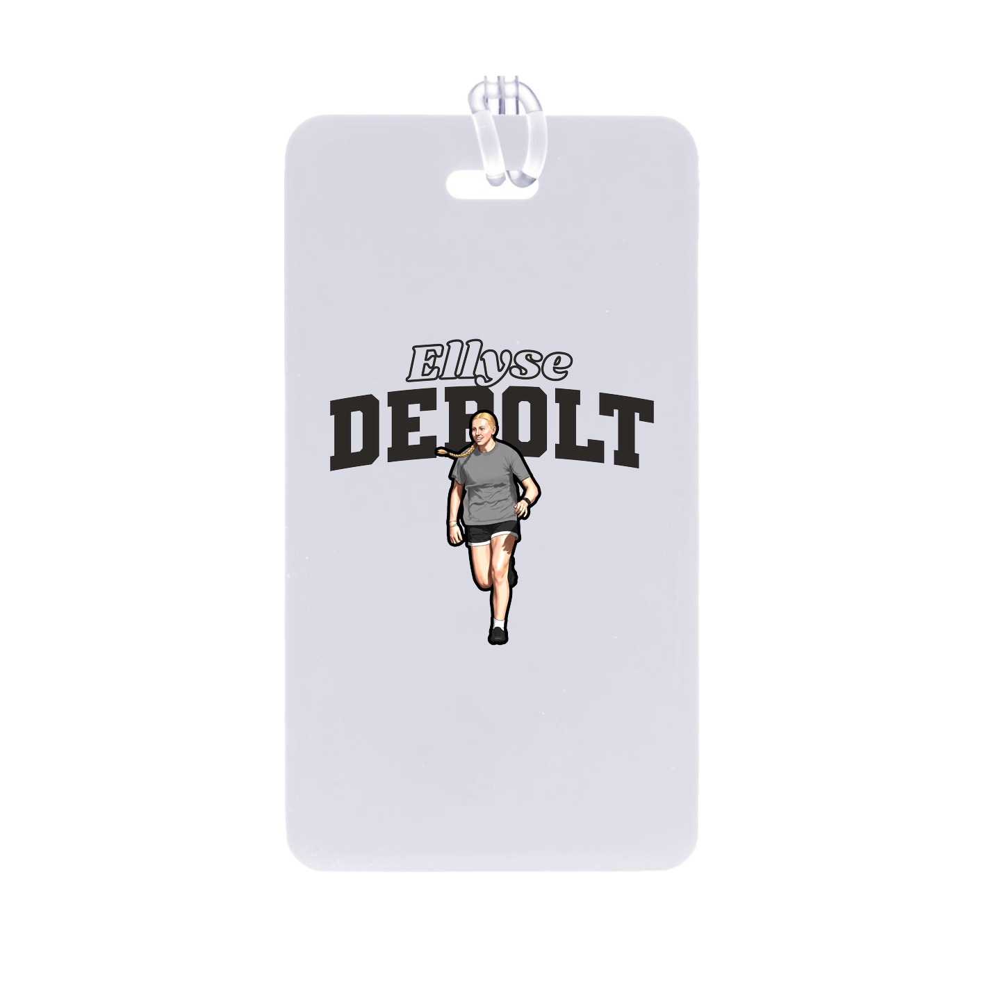 Bag Tag — Name Arch in Classic