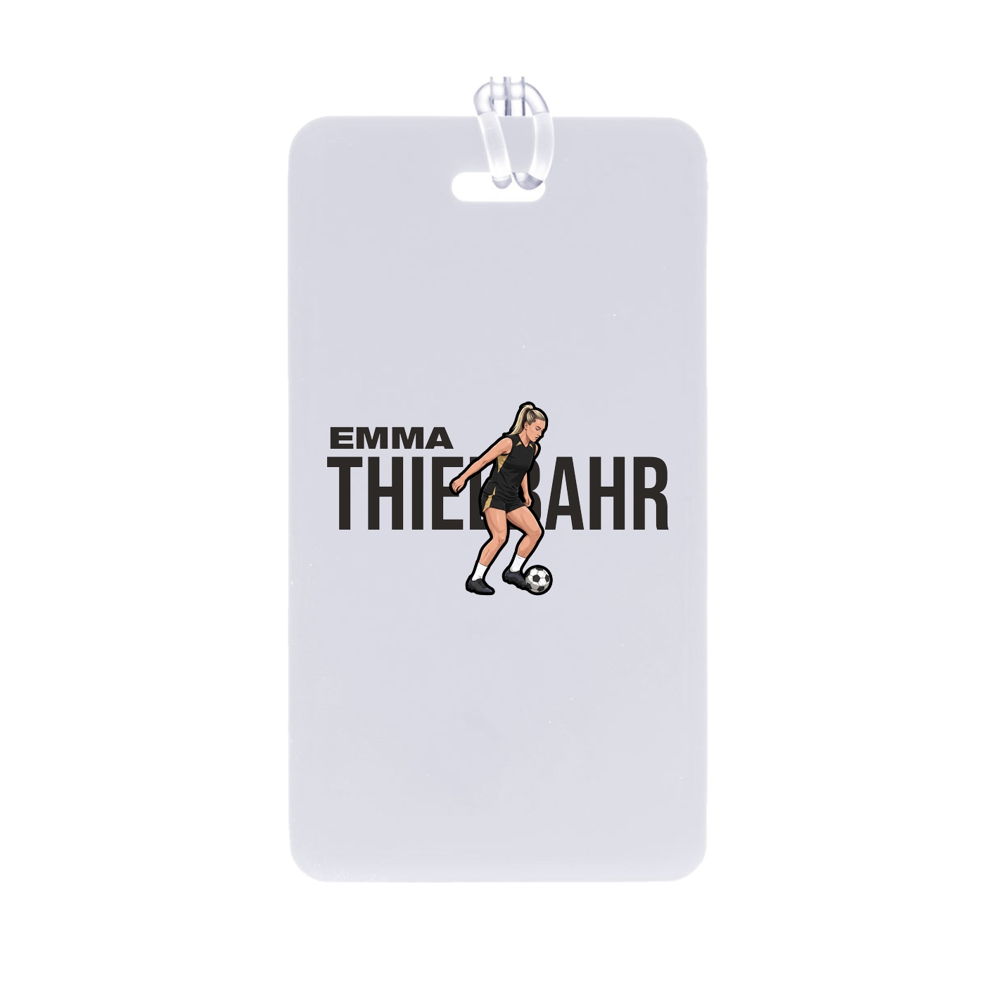 Bag Tag — Player Name in Classic
