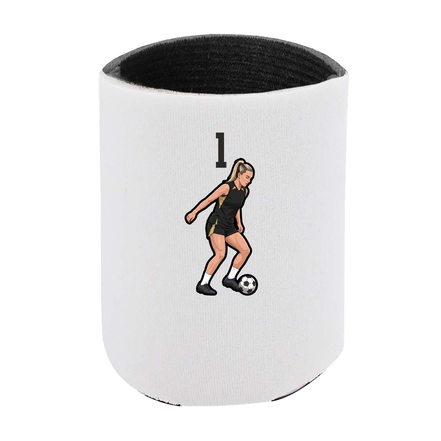 Can Holder — Number Top in White