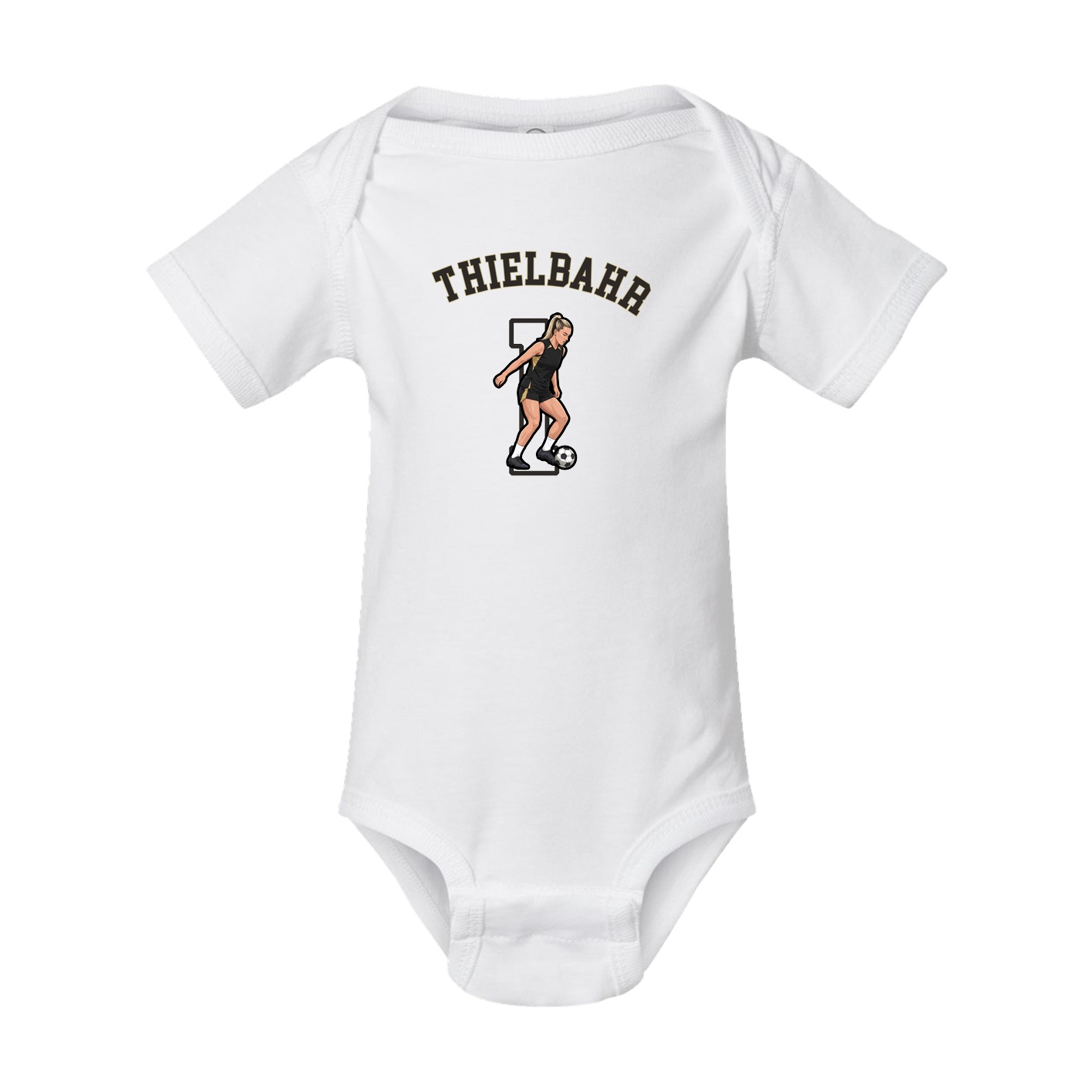 Baby Onesie — Shirsey Arch in White