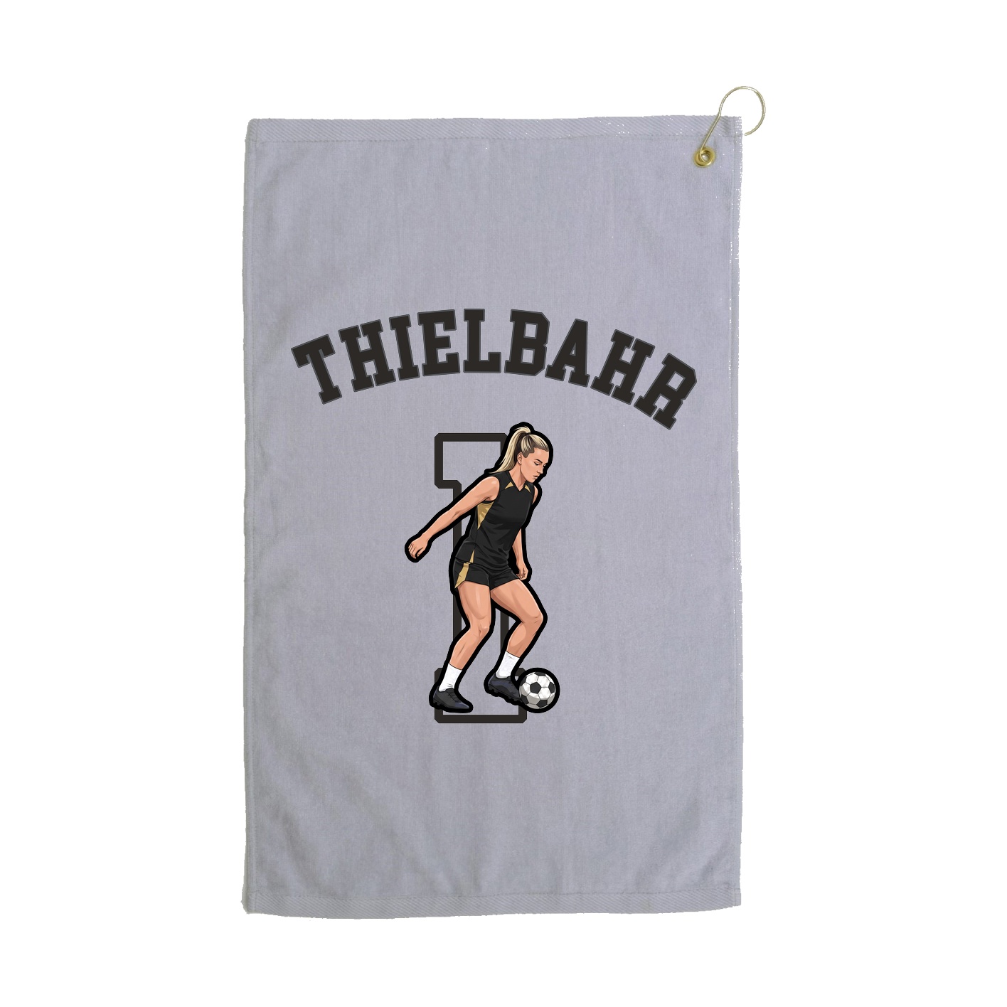Golf Towel — Shirsey Arch in Grey