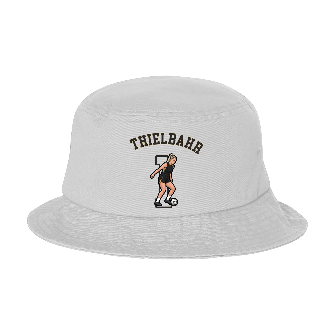 Bucket Cap — Shirsey Arch in White