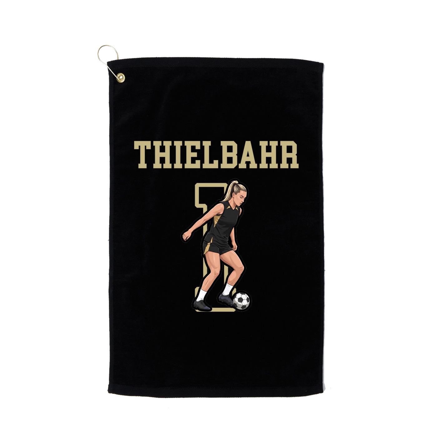 Golf Towel — Shirsey in Black