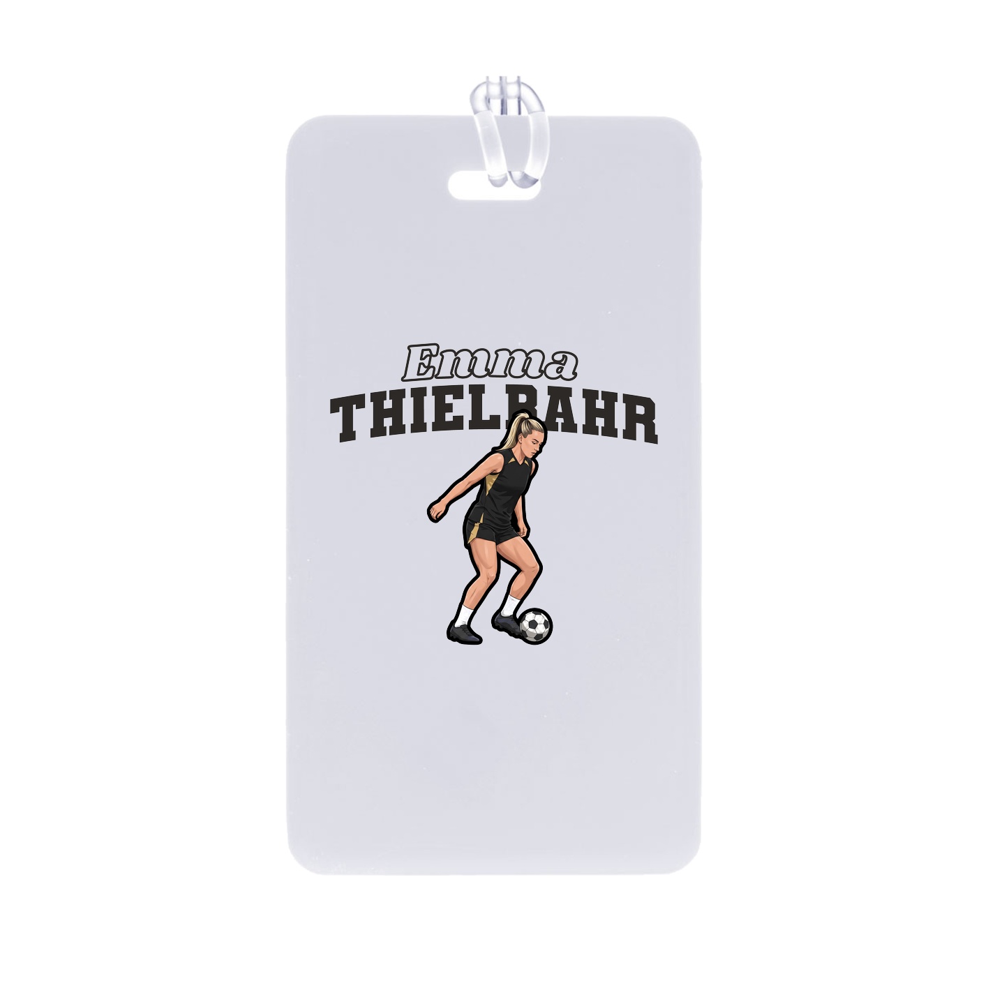 Bag Tag — Name Arch in Classic