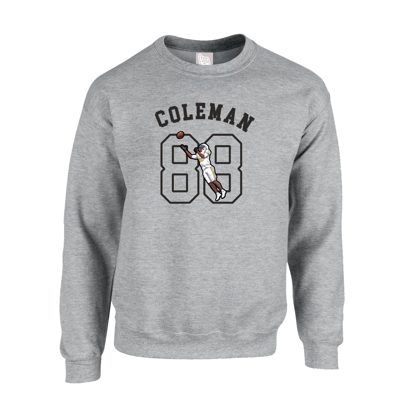 Fleece Crew — Shirsey Arch in Grey