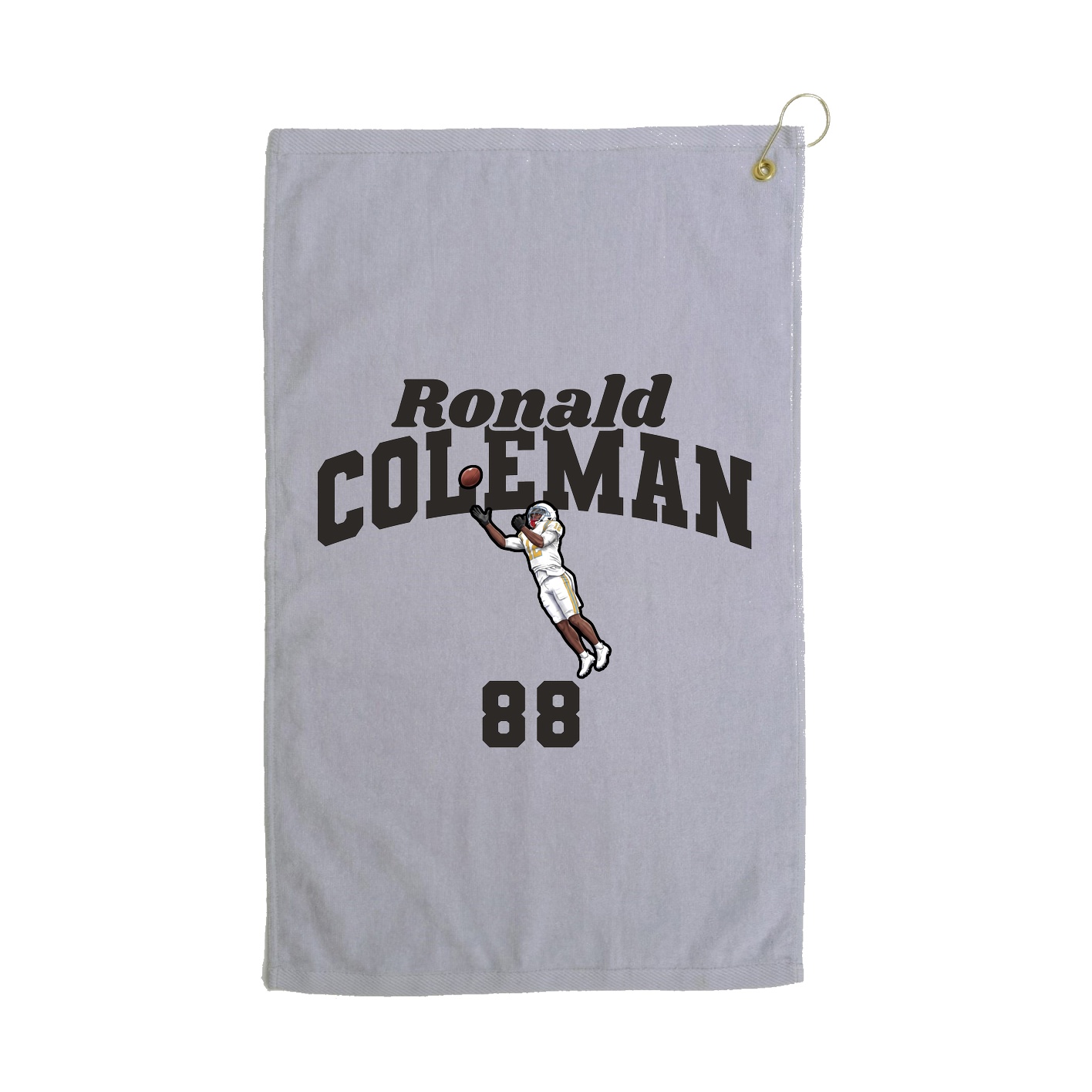 Golf Towel — Signature Arch in Grey