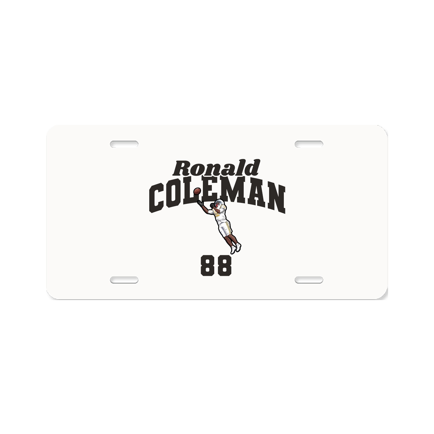 License Plate — Signature Arch in Classic