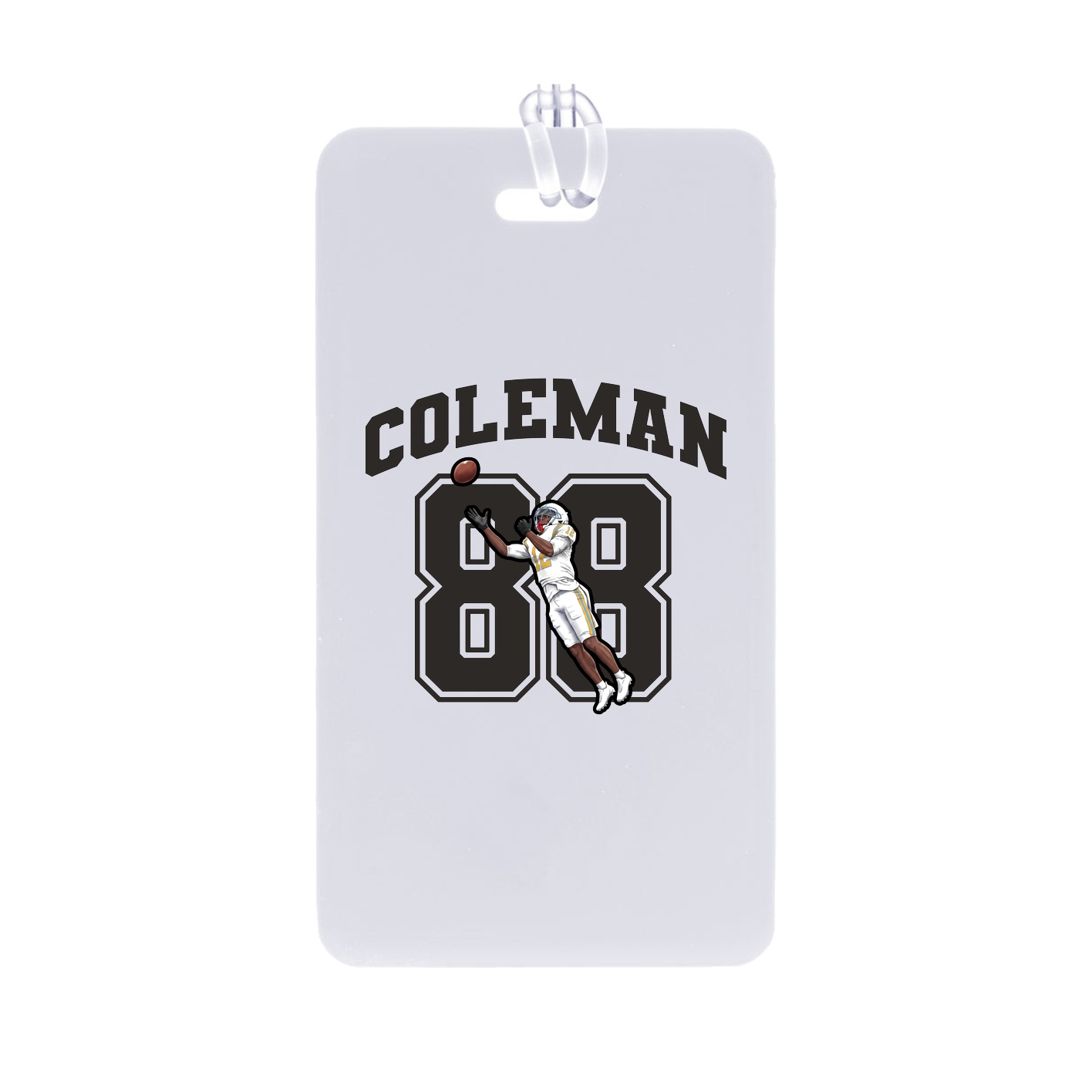 Bag Tag — Number in Classic