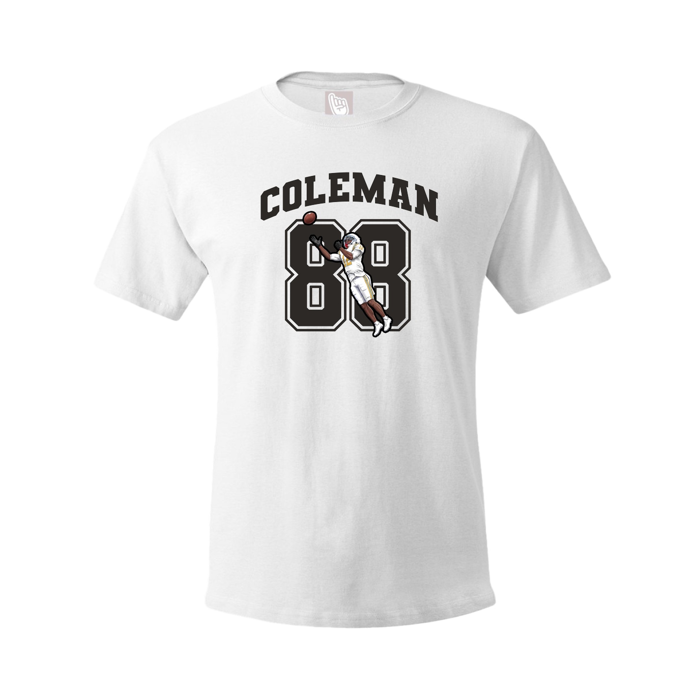 Tee — Number in White