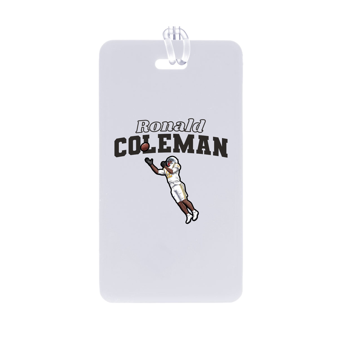 Bag Tag — Name Arch in Classic