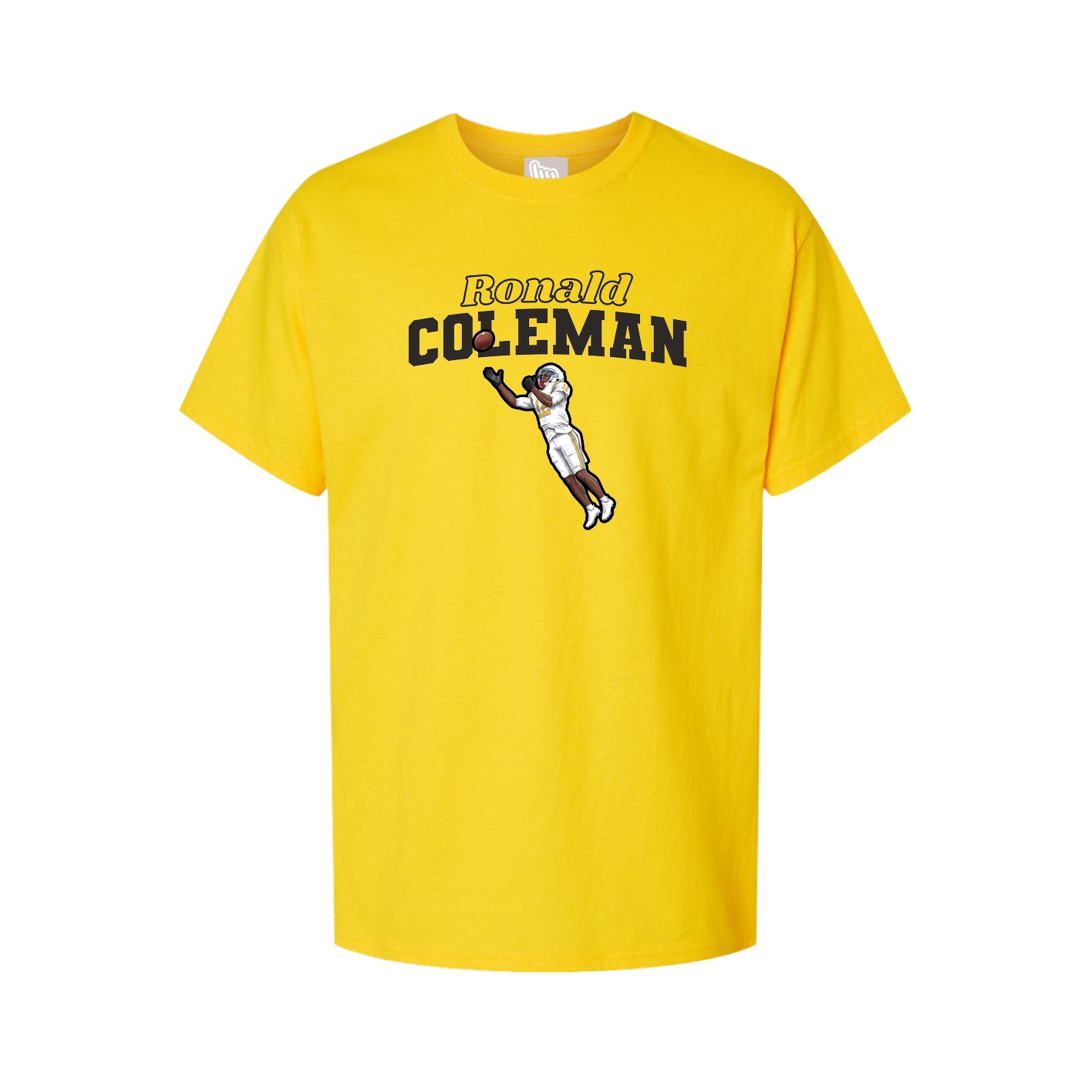 Youth Tee — Name Arch in Gold