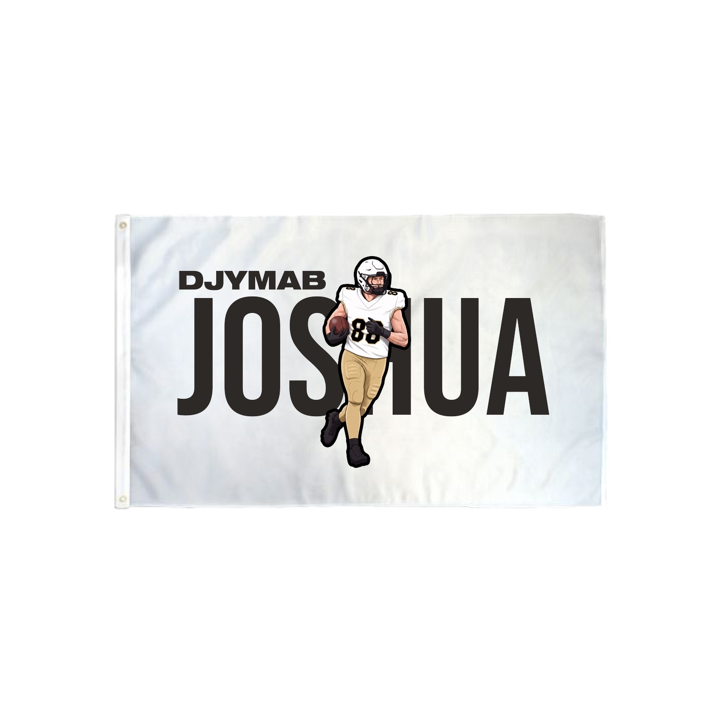 3x5 Flag — Player Name in Classic
