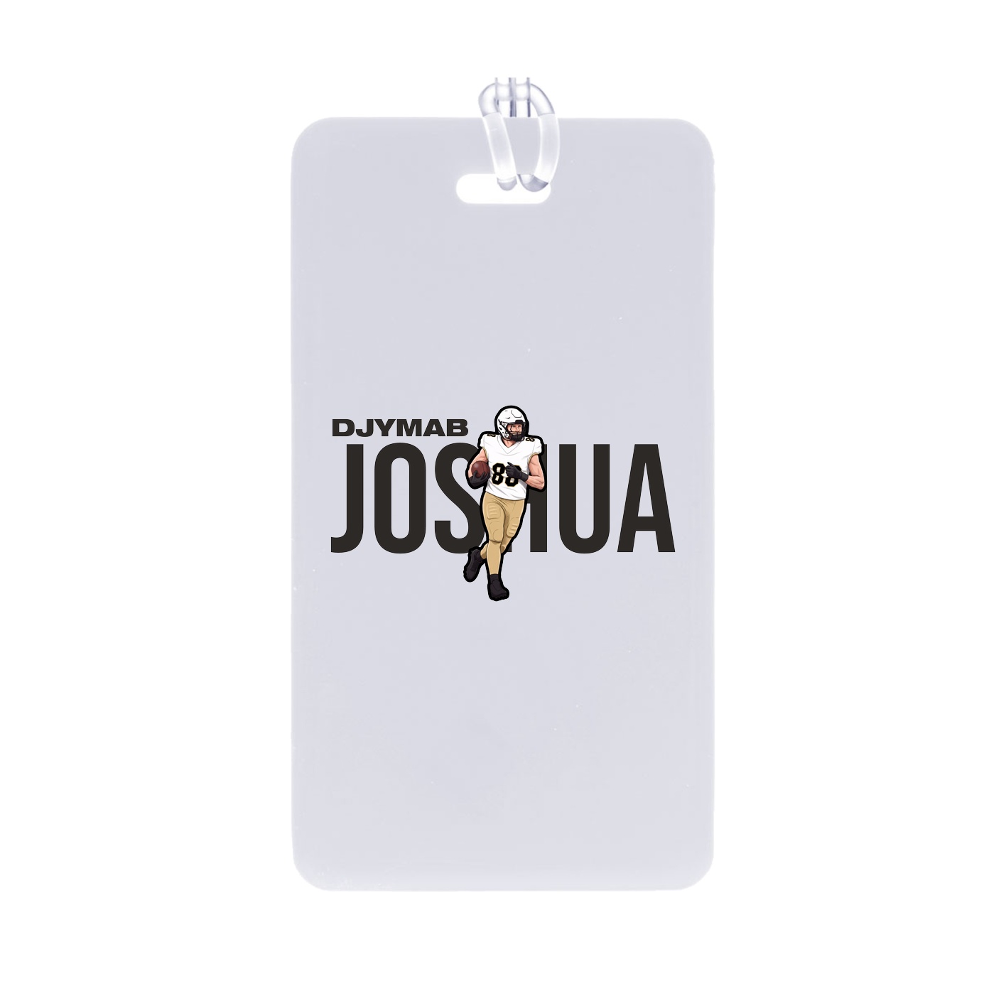 Bag Tag — Player Name in Classic