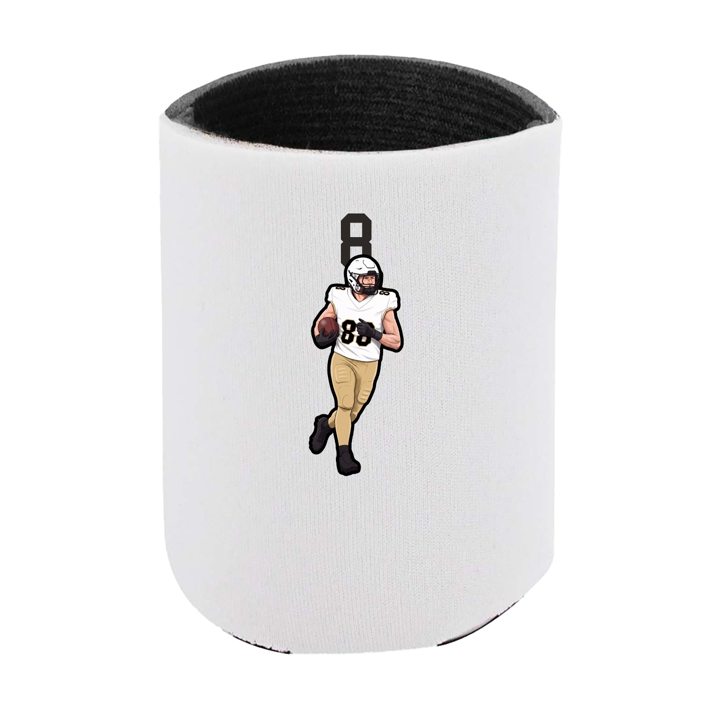 Can Holder — Number Top in White