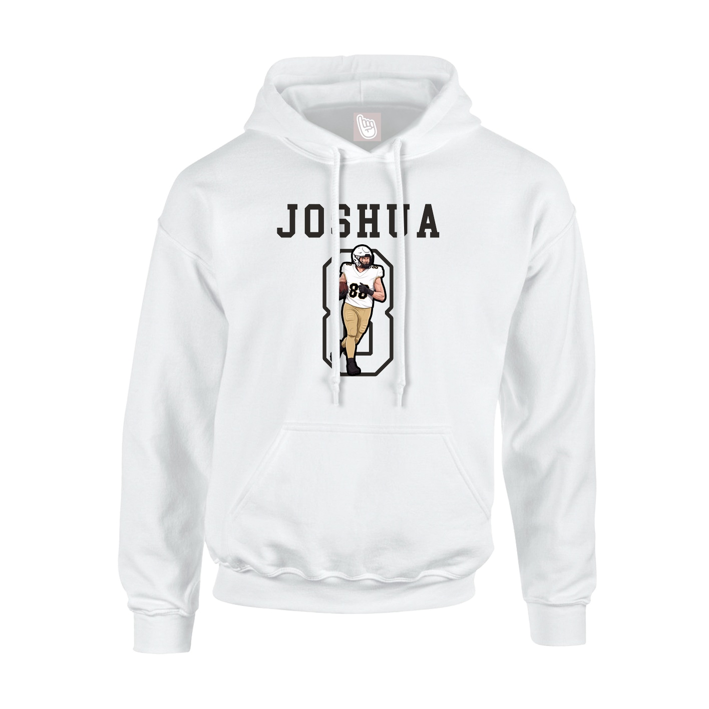 Youth Hoodie — Shirsey in White