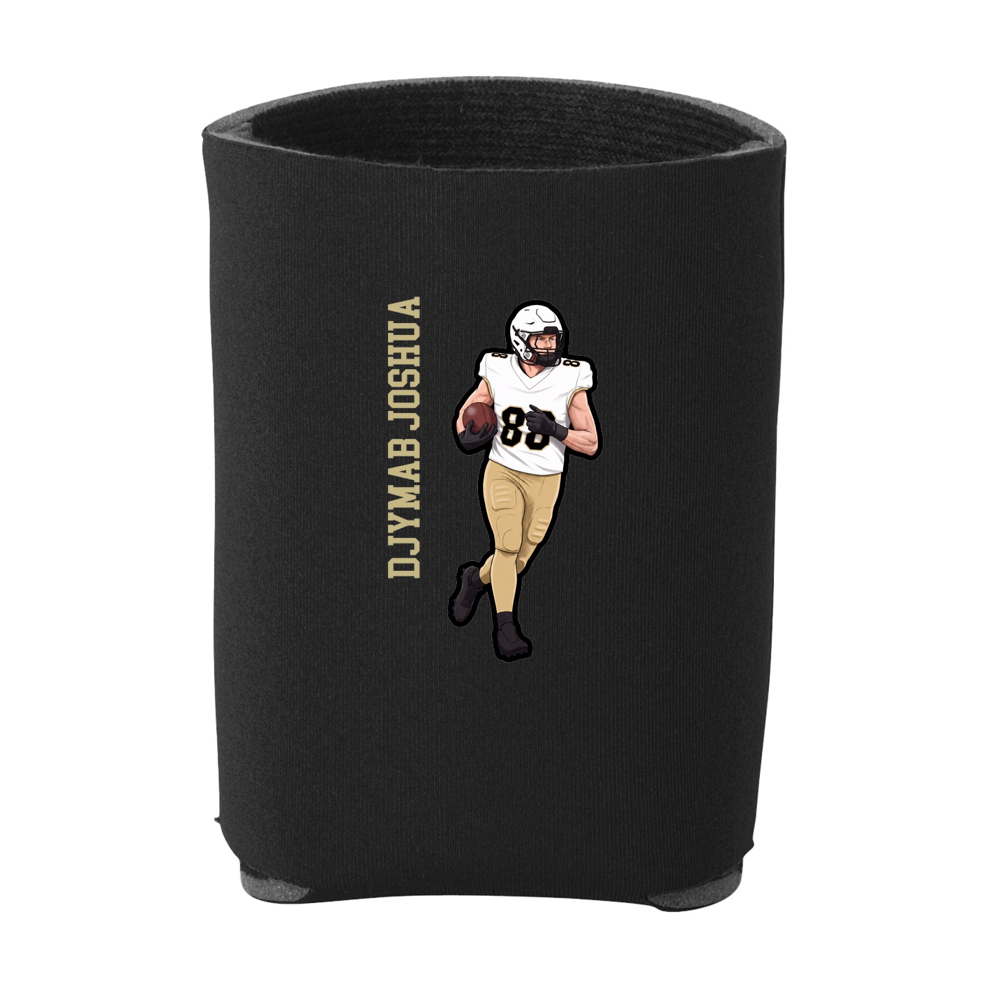Can Holder — Name Vertical in Black
