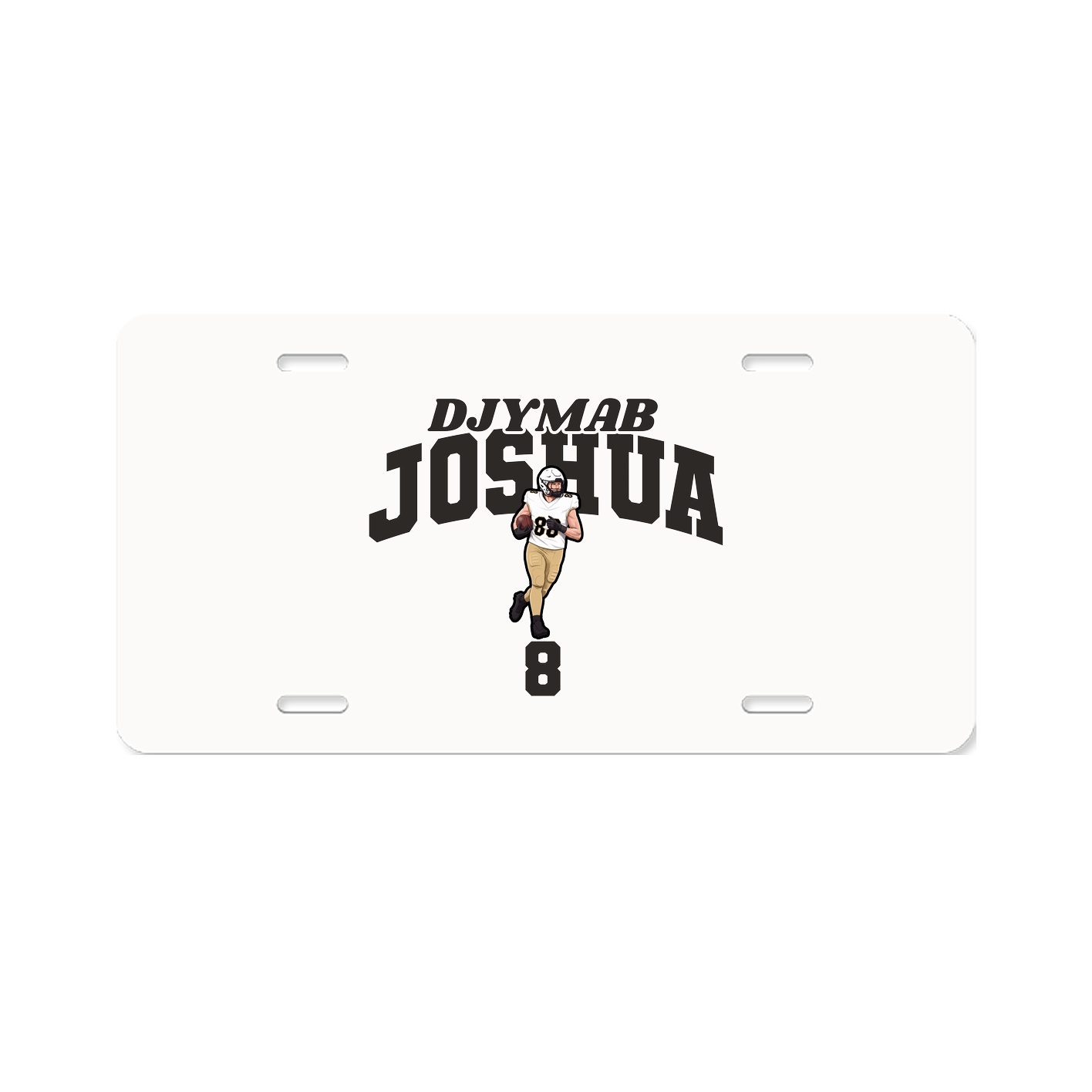 License Plate — Signature Arch in Classic