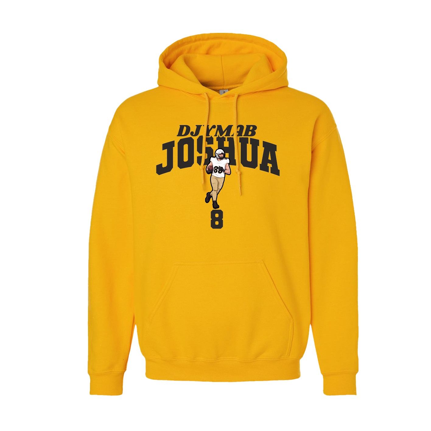 Hoodie — Signature Arch in Gold