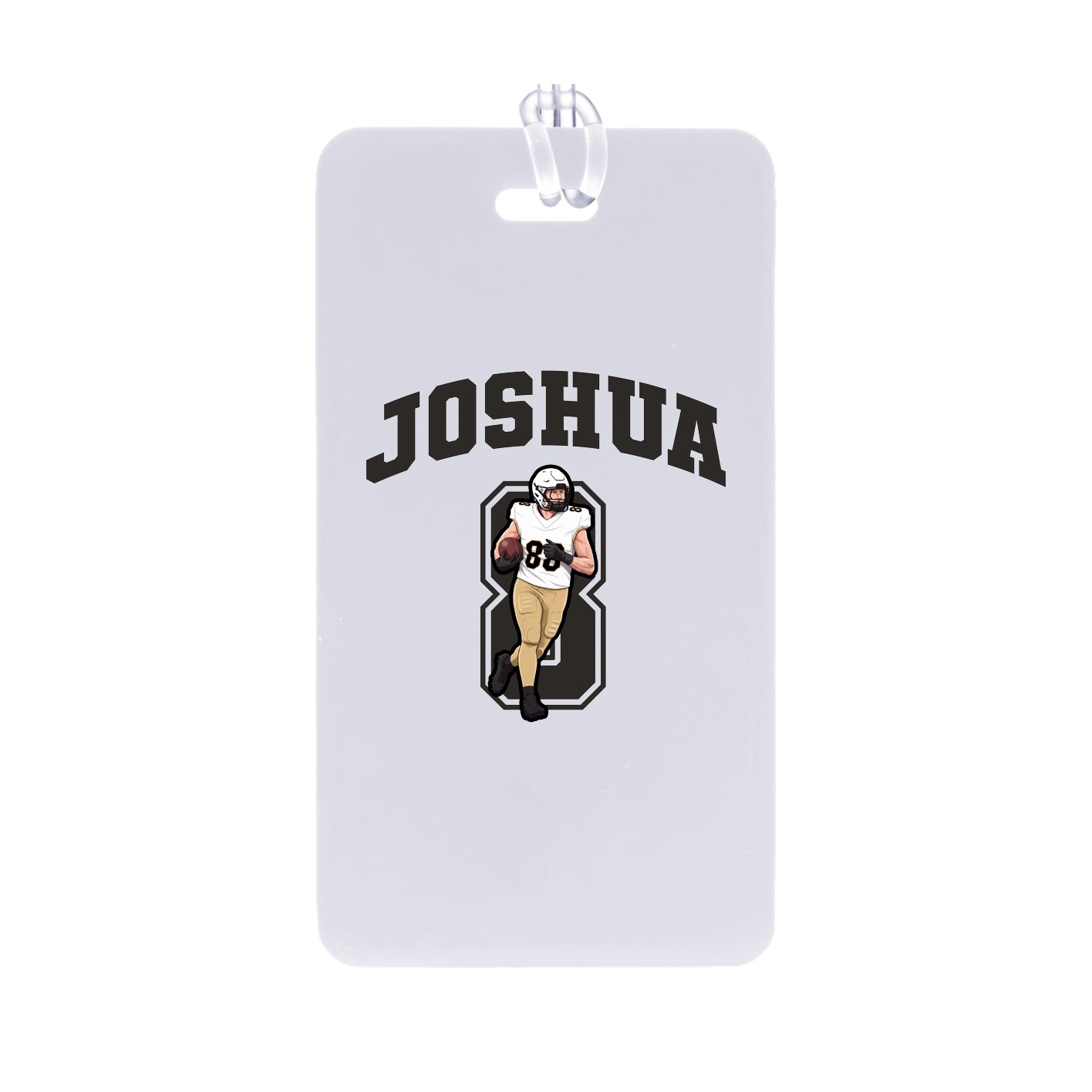 Bag Tag — Number in Classic