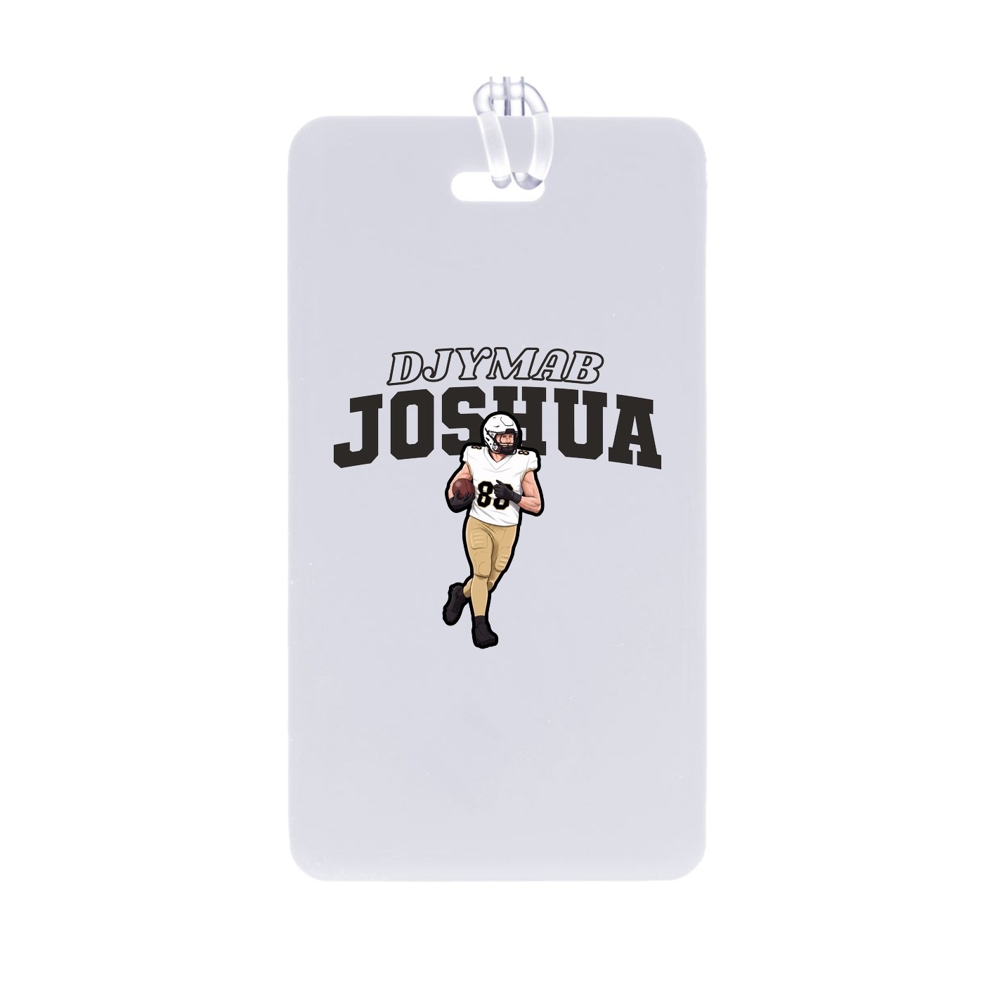 Bag Tag — Name Arch in Classic
