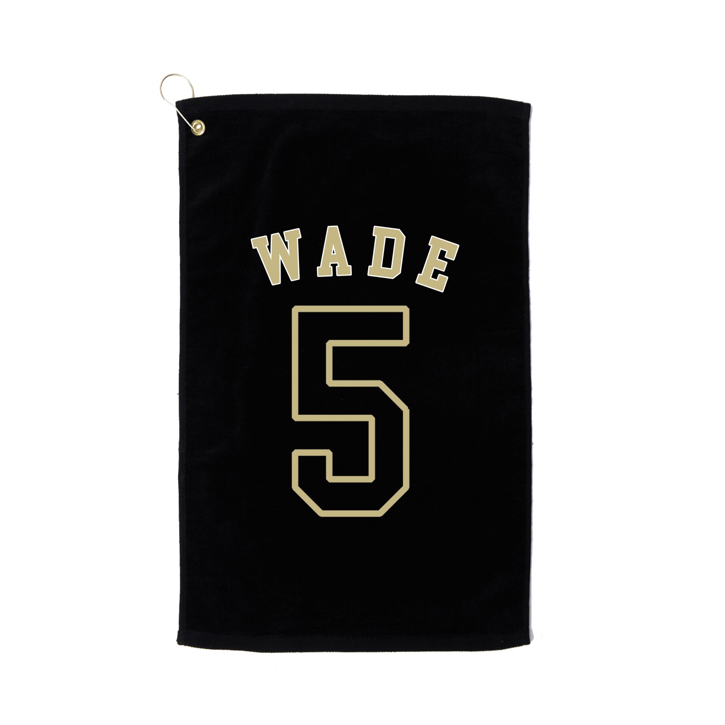 Golf Towel — Shirsey Arch in Black