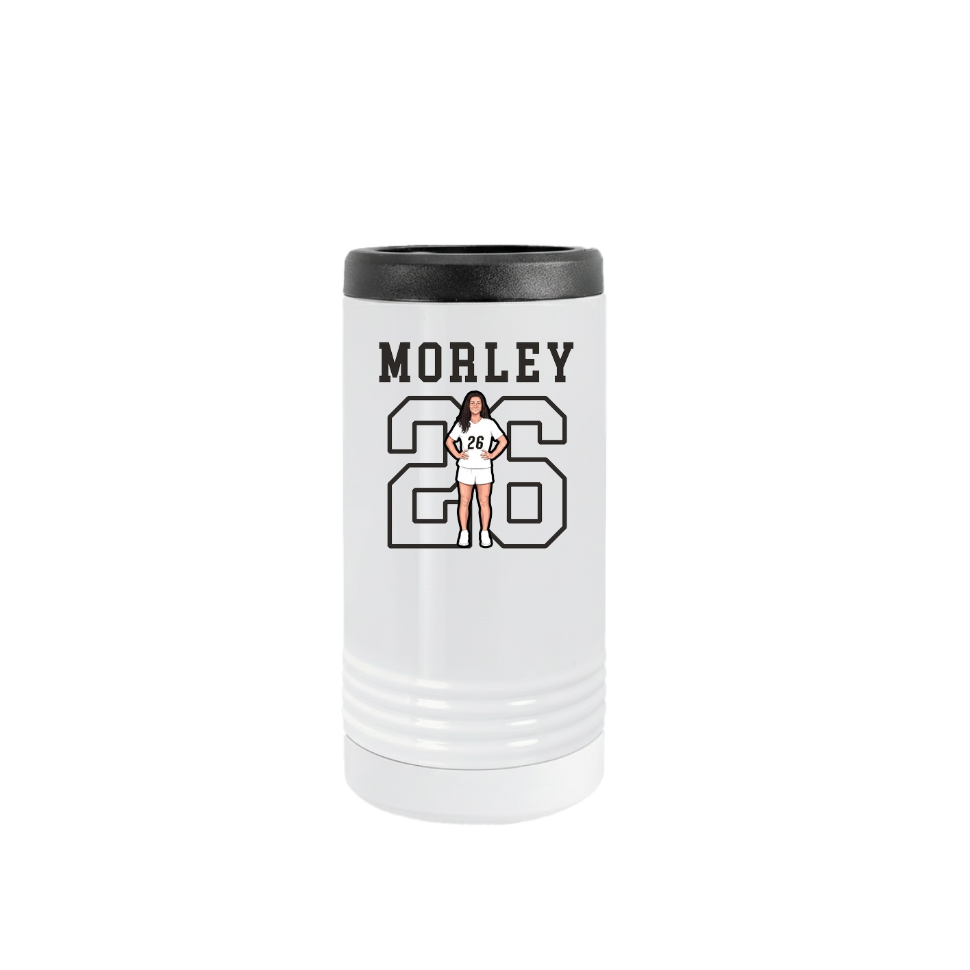 Slim Beverage Holder — Shirsey in White