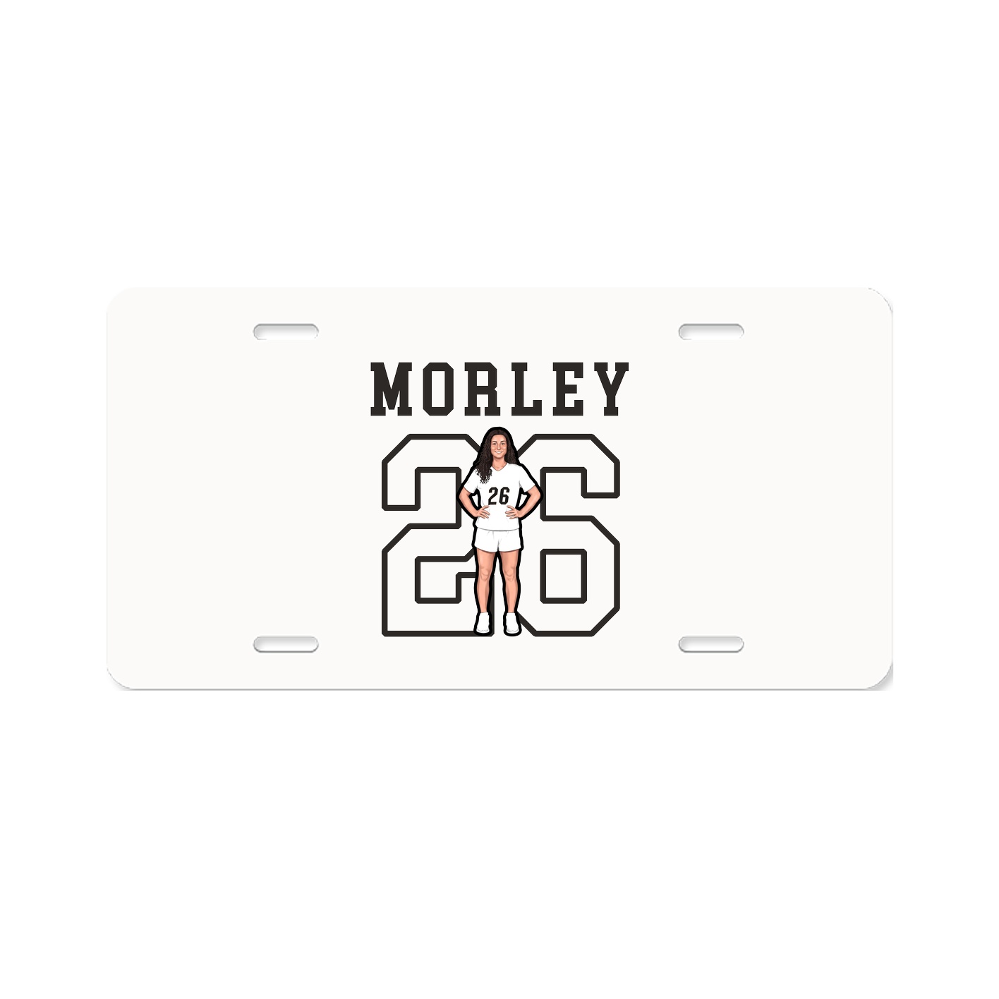 License Plate — Shirsey in Classic