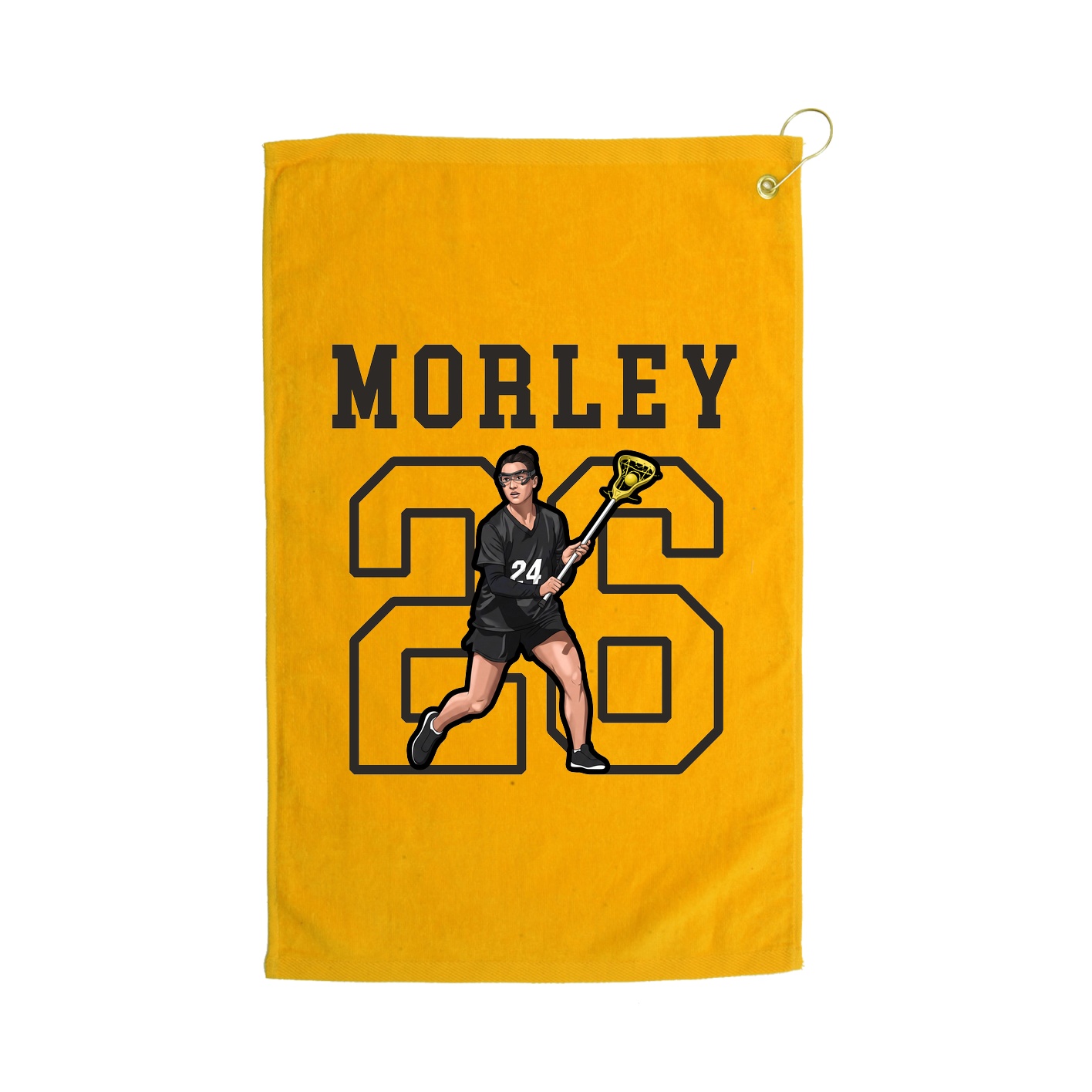 Golf Towel — Shirsey in Gold