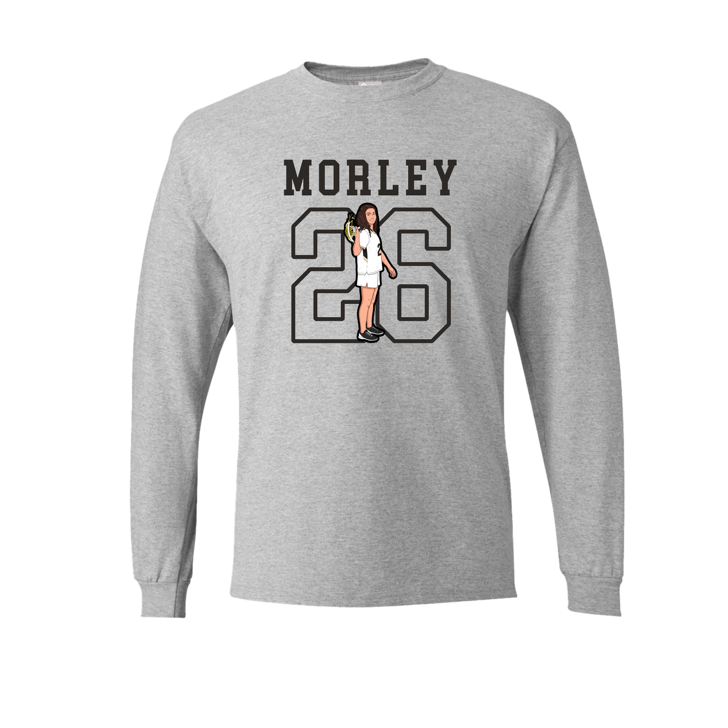 Long Sleeve Tee — Shirsey in Grey