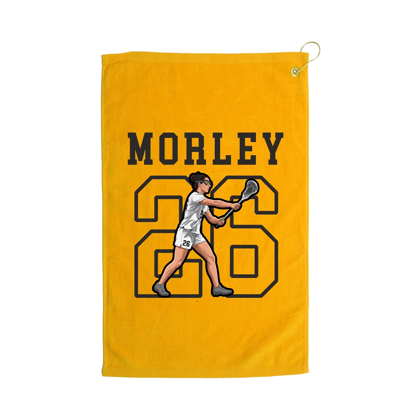 Golf Towel — Shirsey in Gold