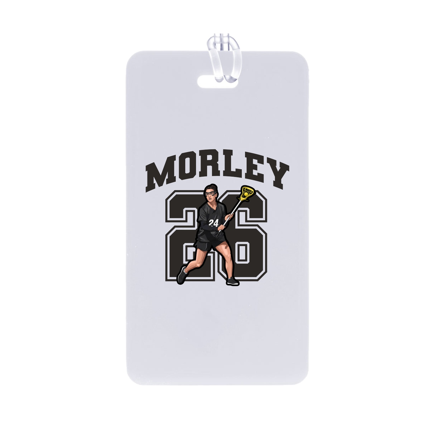 Bag Tag — Number in Classic