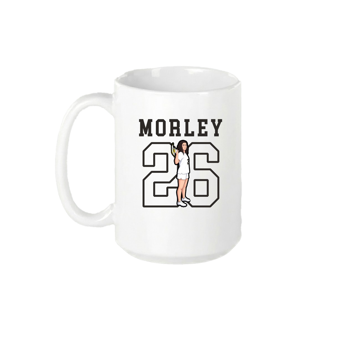 15oz Coffee Mug — Shirsey in White