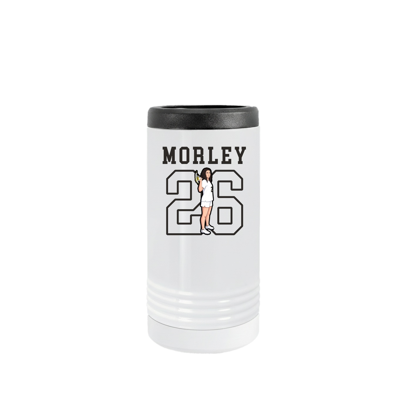 Slim Beverage Holder — Shirsey in White