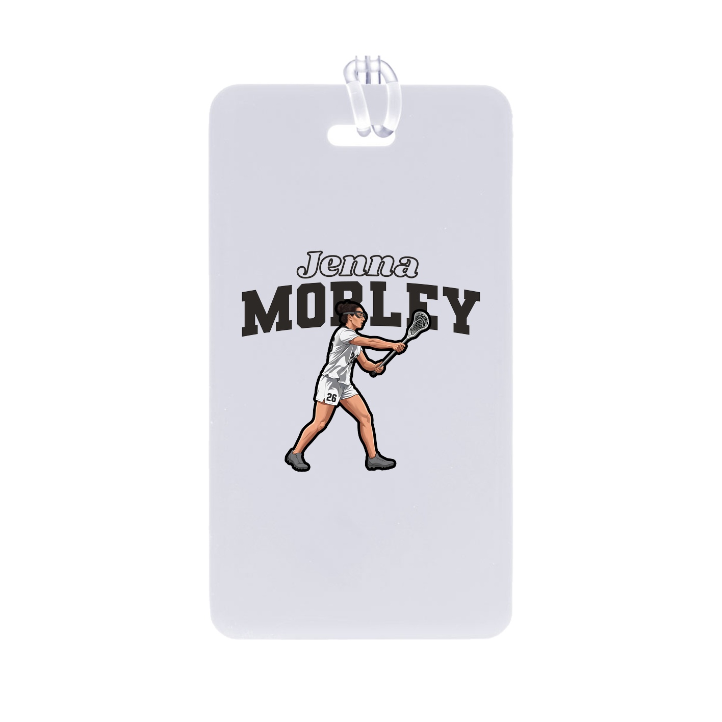Bag Tag — Name Arch in Classic