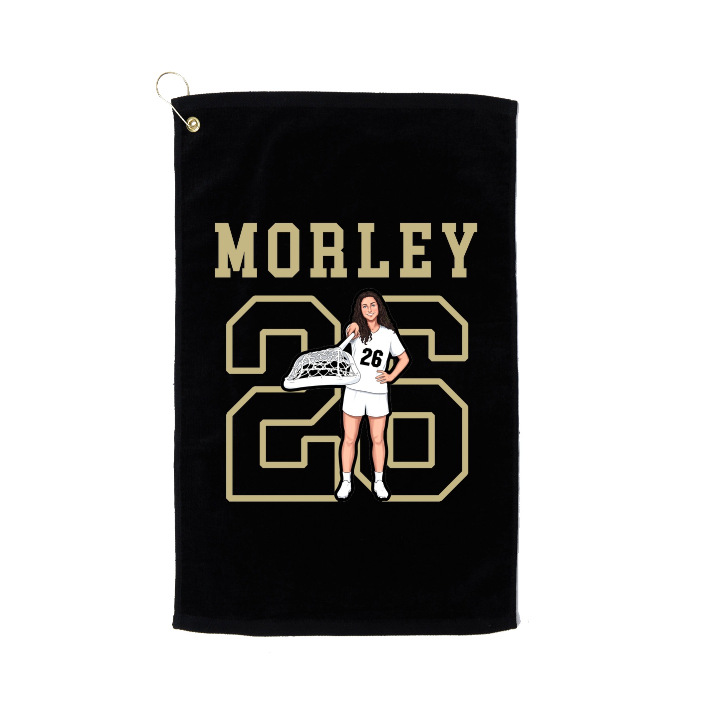 Golf Towel — Shirsey in Black