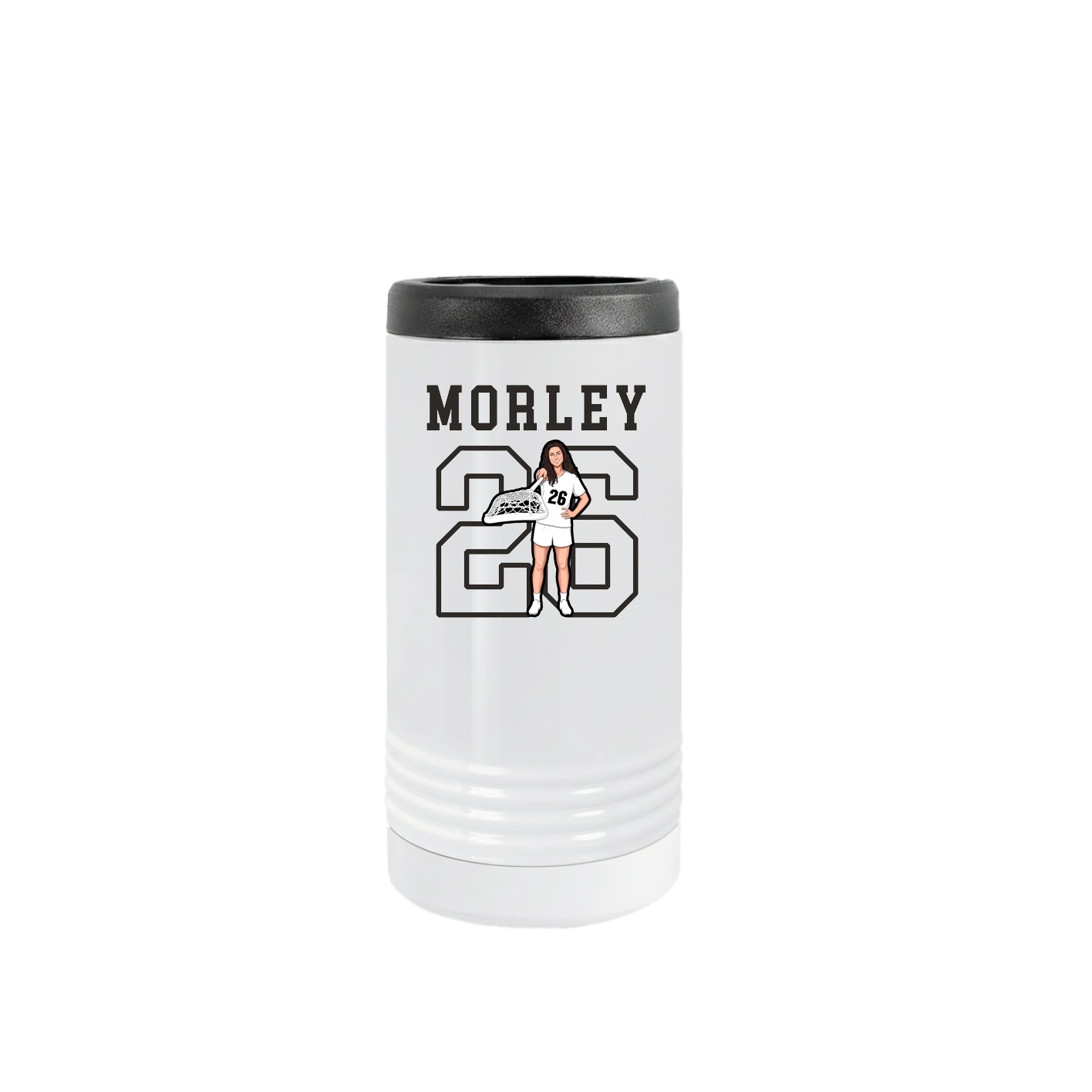 Slim Beverage Holder — Shirsey in White