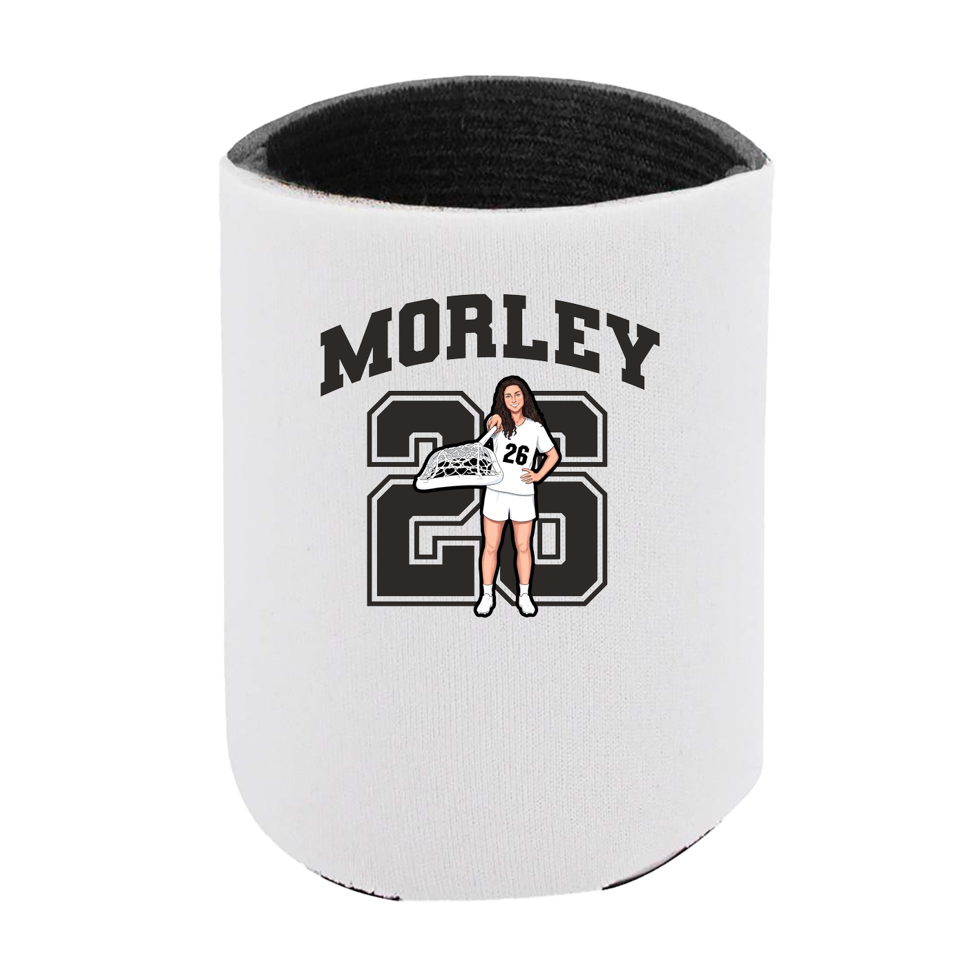 Can Holder — Number in White