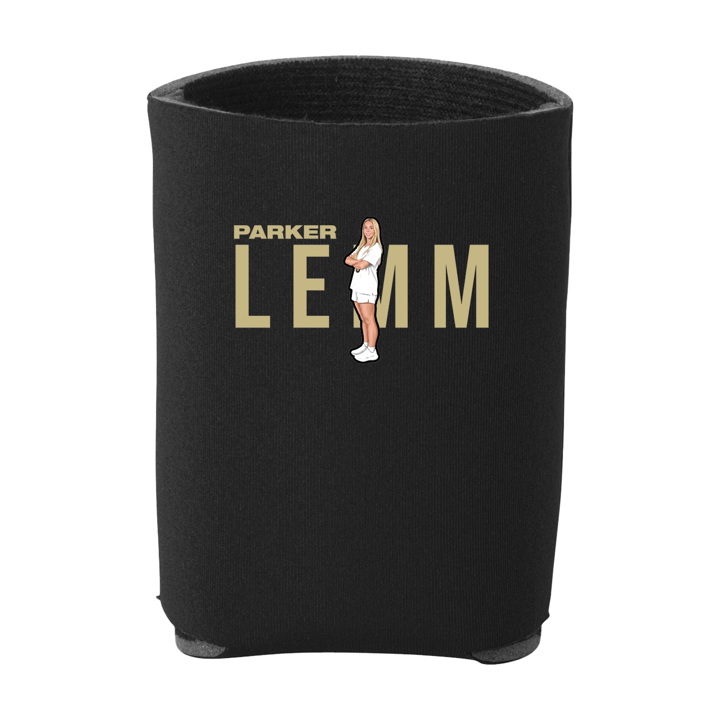 Can Holder — Player Name in Black