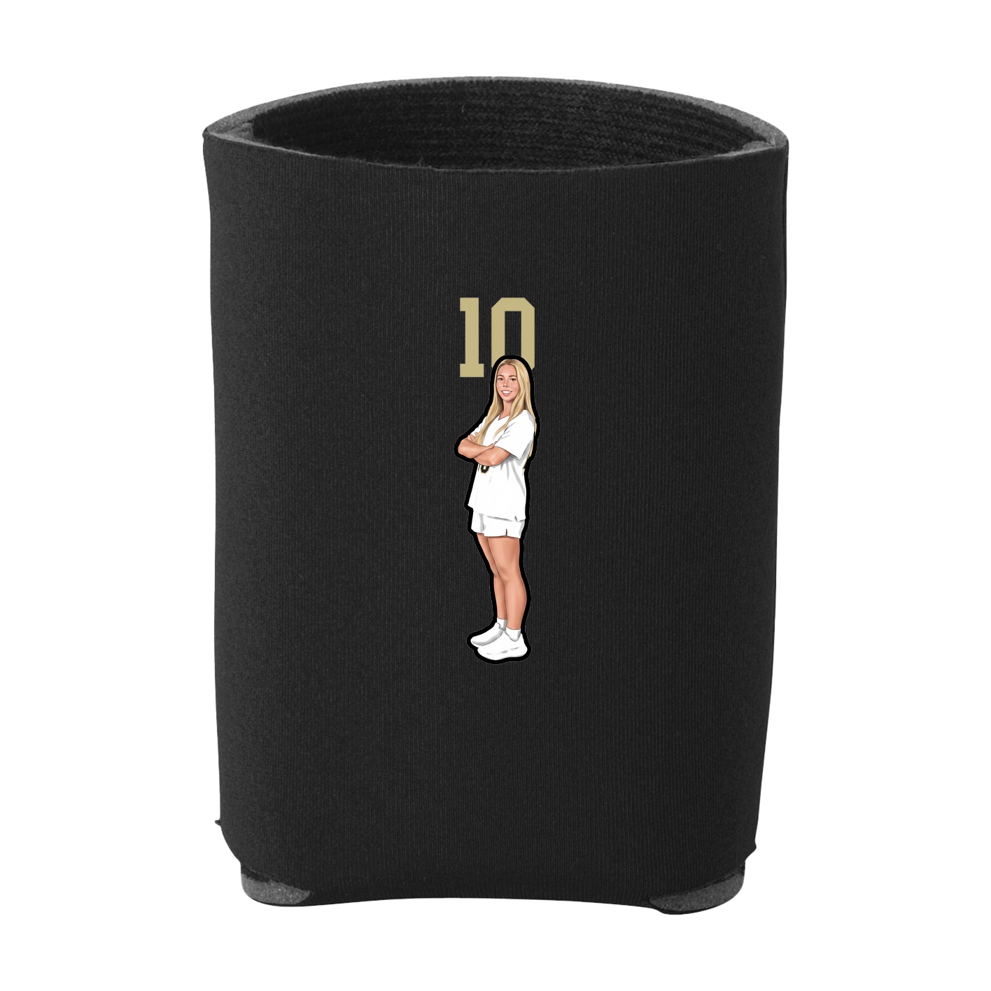 Can Holder — Number Top in Black
