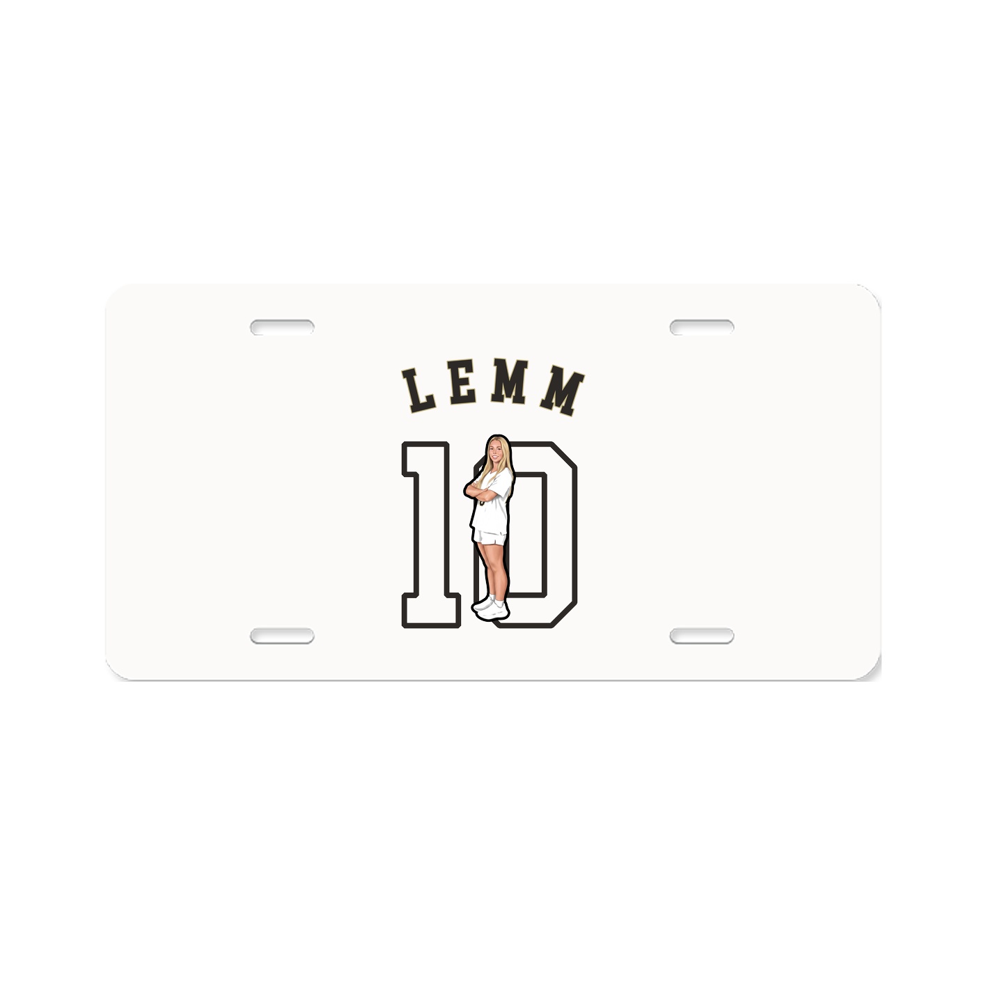 License Plate — Shirsey Arch in Classic