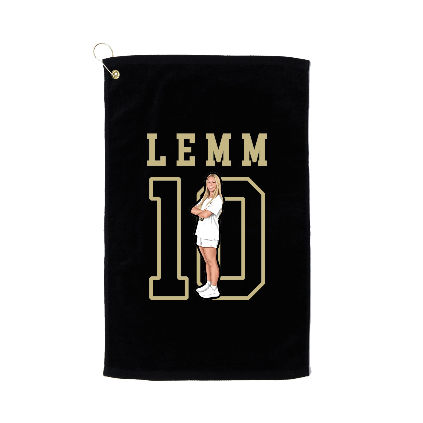 Golf Towel — Shirsey in Black