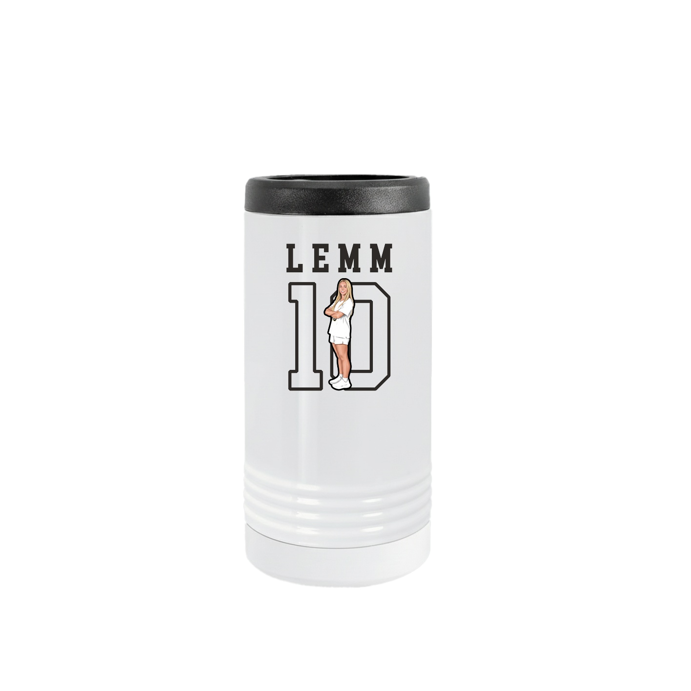 Slim Beverage Holder — Shirsey in White